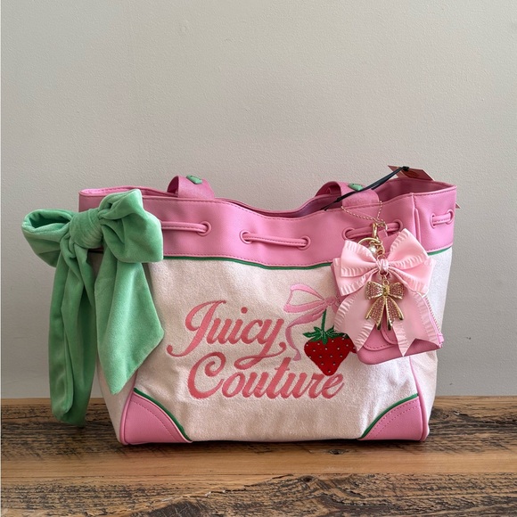 Juicy Couture Handbags - Juicy Couture Retro Strawberry Daydreamer Tote